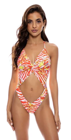 Twist Monokini Love Me Wild
